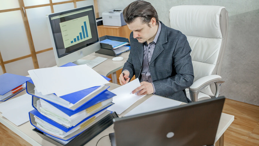 moderne werkplek financeel