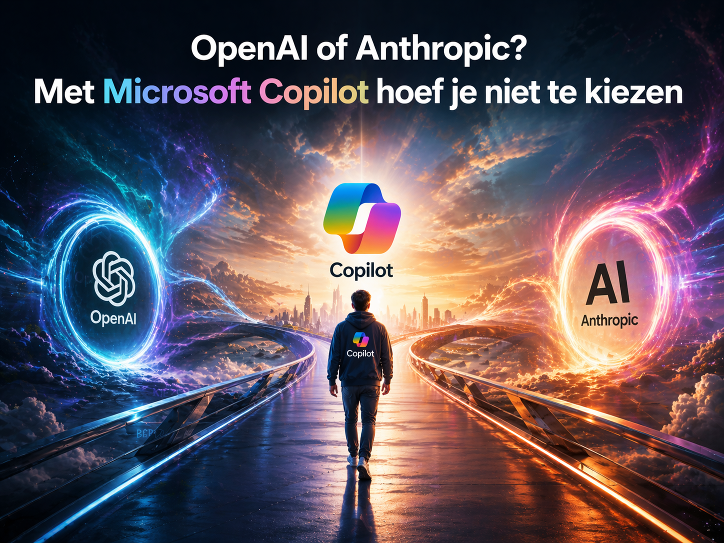 Met Microsoft Copilot hoef je niet te kiezen