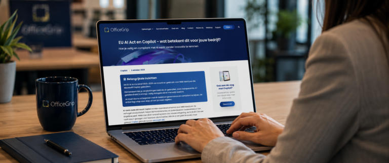 OfficeGrip - Redefine the way you work 6 EU AI ACT-banner