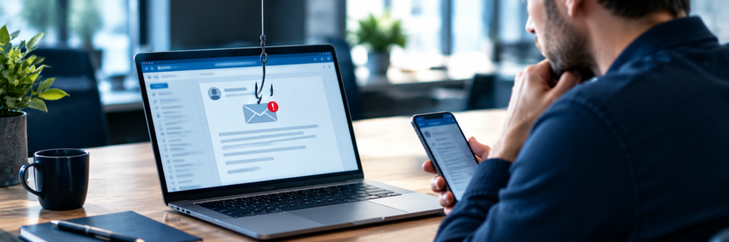 Phishing menselijke schakel