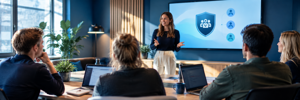 mensen trainen cyberbewustzijn