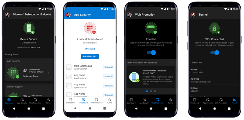 Microsoft Defender voor Eindpunt iOS en Android app