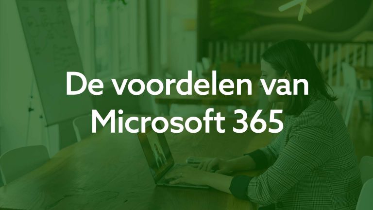 De voordelen van Microsoft 365 cover